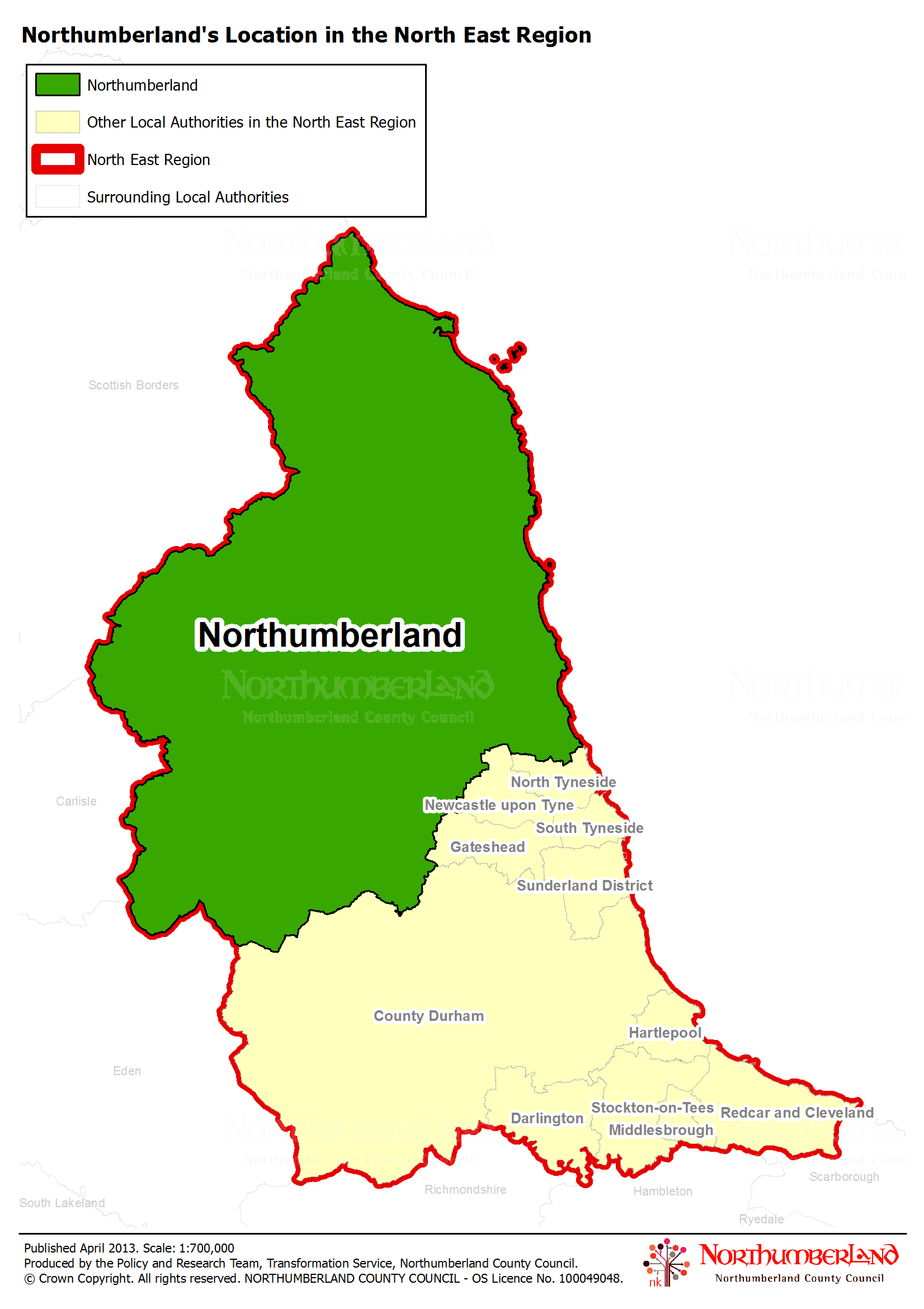 Northumberland county